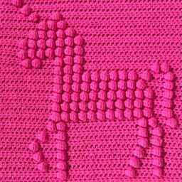 Handmade Baby Blanket Unicorn Design - thumbnail 3