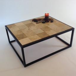 Turkish Stone Coffee Table, End Contemporary Decor Marble, Knoechel, Bespoke, Decorative, Urban, Handmade, Rustic, Modern