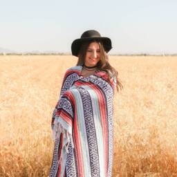 Teal Pink Salmon Colorful Handmade Mexican Blanket Throw Beach Camping Yoga Serape Saltillo Southwest Decor - thumbnail 4