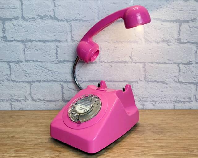 Hot Pink Lamp, Girly Gift - image 1