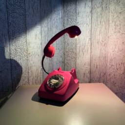 Hot Pink Lamp, Girly Gift - thumbnail 2