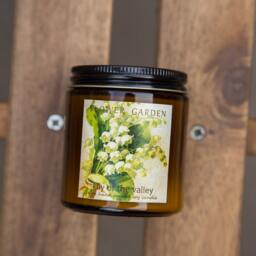 Scented Soy Candle Lily Of The Valley, Birthday Gift, Natural Candle, Wedding Gift, Bride, Bridesmaid Flower - thumbnail 3