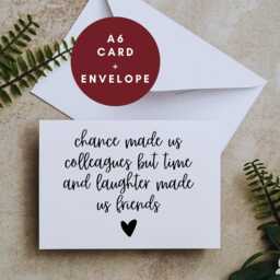 Chance Made Us Colleagues Candle Gift Set Leaving Gifts For Women Presents Card Cards Mugs Prints B - thumbnail 3