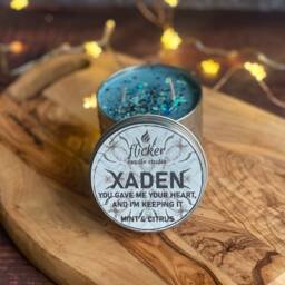 xaden - Officially Licensed Fourth Wing By Rebecca Yarros Soy Wax Candle - thumbnail 4