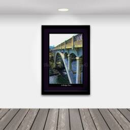 Art/ Print/ Bridges/ Oregon/ Oregon Bridge Decor/ Wall Hangings/ Office Home Decor/Landscapes/ Digital-You Print - thumbnail 1