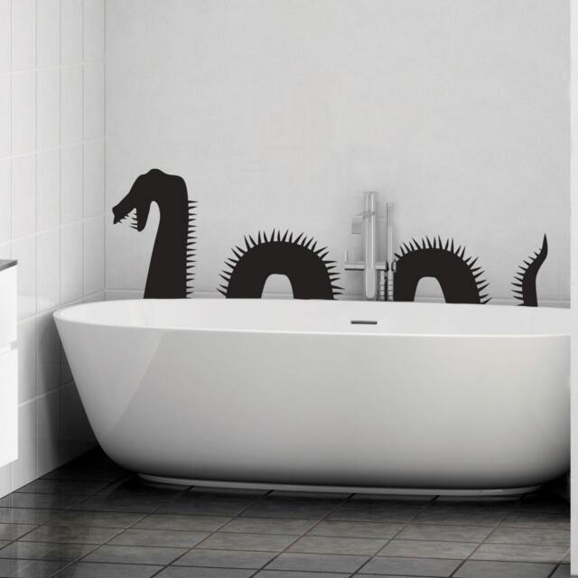 Loch Ness Monster Silhouette - Vinyl Wall Art Decal Custom Stickers - image 1