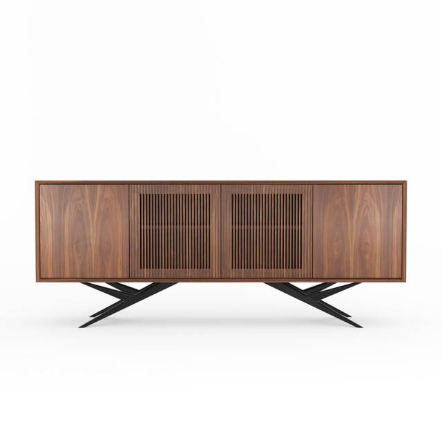 Handmade Walnut Sideboard, Mid Century Modern Buffet, Tv Stand - image 1