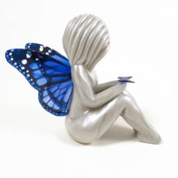 Butterfly Winged Lady Sculpture - Symbol Of Comfort, Made To Order - thumbnail 4
