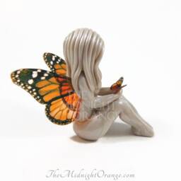 Butterfly Winged Lady Sculpture - Symbol Of Comfort, Made To Order - thumbnail 3