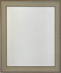 Tuscany Dove Wood Picture Frame Distressed Gallery Style, Custom Sizes - thumbnail 1
