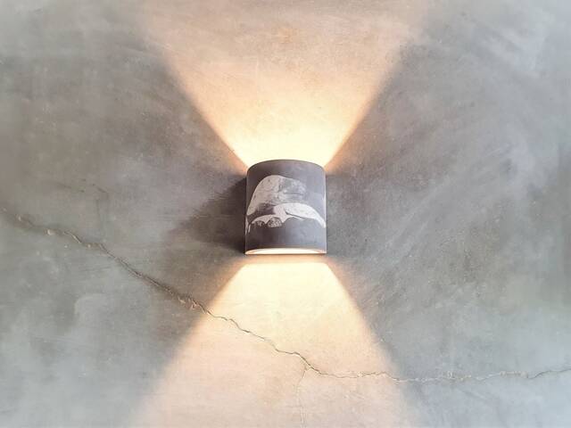 Handmade Ceramic Wall Sconce Modern Up Down Led Light - image 1
