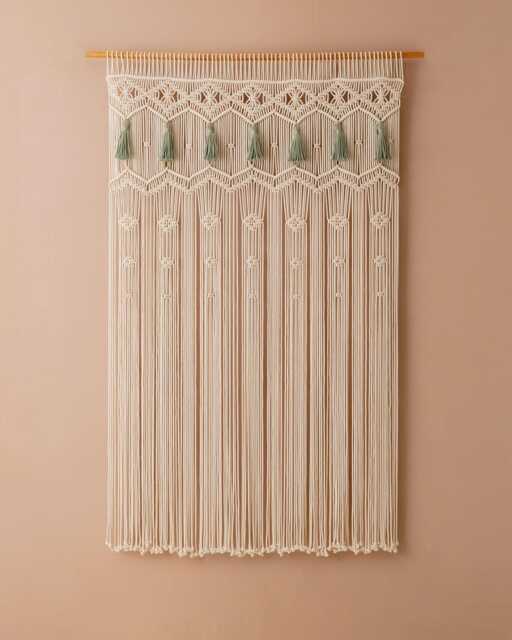 Large Window Curtain, Doorway Tapestry, Living Room Wall Art, Home Decoration, Modern Farmhouse, Decor, Curtain C28 - image 1