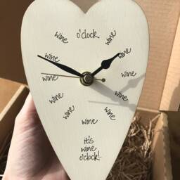 Personalised Wine Gift - O'clock Wall Clock - thumbnail 4