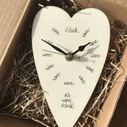 Personalised Wine Gift - O'clock Wall Clock - thumbnail 3