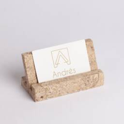 Travertine Business Card Holder, Stone Wedding Place Holders, Stand, Display Menu Photo - thumbnail 4