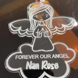 Personalised Memorial Christmas Ornament, Decoration, in Loving Memory - thumbnail 3