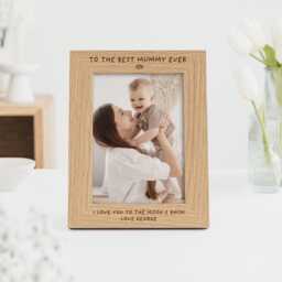 Best Grandma Ever Gift - Photo Frame For Granny Gran Engraved Custom For 7x5 Or 6x4 Picture - thumbnail 3