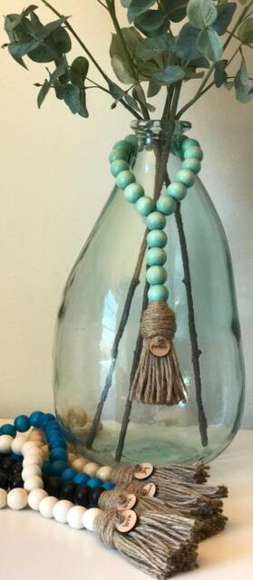 Casa Beads, Bottle Vase Beads, Boho Home Decor Beads - image 1