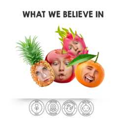 Funny Personalised Fruit Face Cushion - Upload Your Photo 3D Custom Head Pillow Gift Joke Gag Choose From Dropdown - thumbnail 3