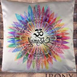 Flower Of Life Buddha Chakra Symbols Geometric Design Cushion Cover Cus796 - thumbnail 2