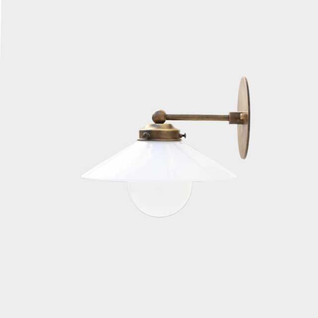 Bathroom Vanity Light, Wall Sconce Light With Brass Shade-Minimal Light , Ul Listed, Lm2 No.0041 - image 1