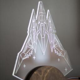 star Fox Arwing Led Lamp - thumbnail 4
