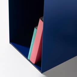 Shift Side Table in Blue Usable As Coffee Table & Nightstand - thumbnail 2