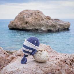 Whale, Crochet Blue Grey Whale, Cachalot, Baby Shower, Stuffed Whale Toy, Humpback Ocean, Kids Room Decor, Birthday Gift - thumbnail 2