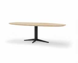 Oak Modern Dining Table Ashby - thumbnail 1