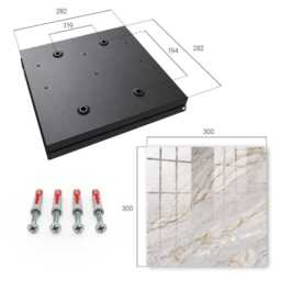 Gray Marble Key Cabinet For Home, Box Wall, Modern Textures, Lovers Of Elegance & Modernity - thumbnail 4