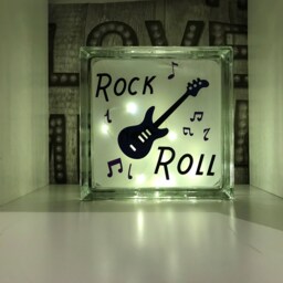 Guitar Light Block, Music Guitar Night Light, Boys Room Decor, Girls Decor - thumbnail 2