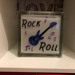 Guitar Light Block, Music Guitar Night Light, Boys Room Decor, Girls Decor - thumbnail 3