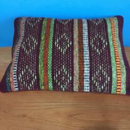 "Zapotec Hand Woven Merino Wool Pillow Sham 14"" X 18"