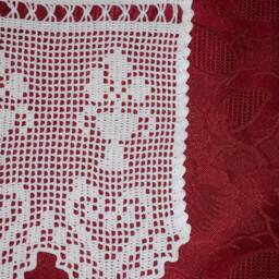 "Crochet Gardine ""Edelgard" - thumbnail 4