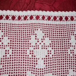 "Crochet Gardine ""Edelgard" - thumbnail 3