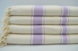 "Herringbone Blanket, Lilac Throw, Turkishdowry, Bed Rug, Soft Blanket, 100% Bamboo 89""x87"