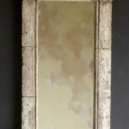 Pretty Art Nouveau Mallorca Vintage Stone Mirror - thumbnail 3