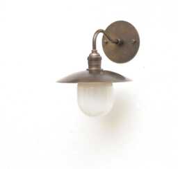 Solid Brass Wall Sconce Light With Brass Shade-Wall Light 8