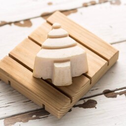 Hand Crafted Cedar Soap Dish - thumbnail 2