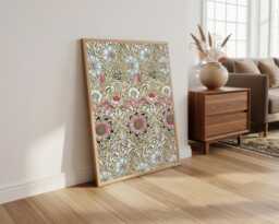 William Morris Corncockle Print Victoria & Albert Museum Wall Art - thumbnail 1