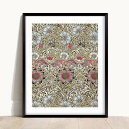 William Morris Corncockle Print Victoria & Albert Museum Wall Art - thumbnail 2