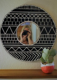 Modern Native Mirror