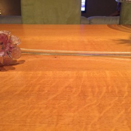 Flower, in Murano Blown Glass, Spare Part For Chandeliers, Pink Color - thumbnail 3