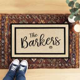 Personalized Family Name Doormat - Custom Welcome Mat, Housewarming Gift - thumbnail 2