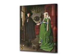 Arnolfini Wedding, Jan Van Eyck, Ready To Hang Canvas Wall Art, Print Home Decor Interior Design Decor, Art - thumbnail 1