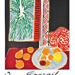Reprint Of A 1947 Vintage French Exhibition Poster For Works By Matisse - thumbnail 3