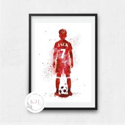 Personalized Football Print Custom Number, 10 Colors - thumbnail 2