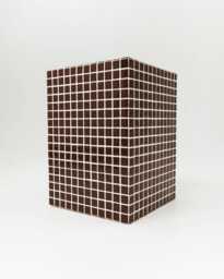 End Table. Tiled Coffee Table. Burgundy Christmas Side Bedside A Unique Gift - thumbnail 1