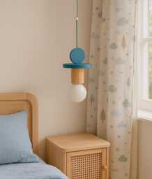 Pendant Light For Baby Room, Charming Lamp Shade Nursery Decor, Hanging Kids' Room