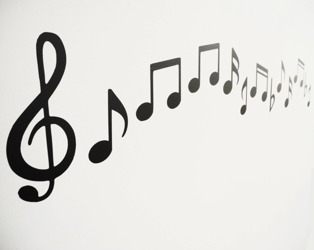 Musical Note Wall Art Decals/stickers - Various Colours & Sizes by Etsy ...